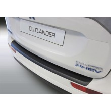 Накладка на задний бампер Mitsubishi Outlander III (2012-2015)
